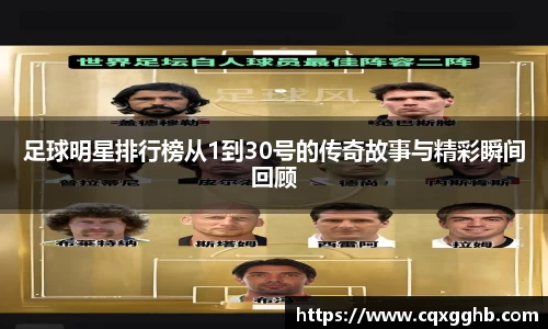 足球明星排行榜从1到30号的传奇故事与精彩瞬间回顾